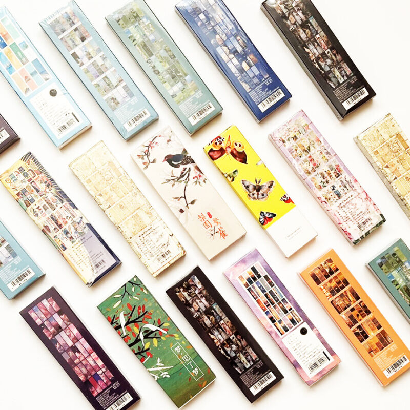 30pc Flowers Birds Animals Landscape Seaside Moon Sky Cute Bookmarks For Books