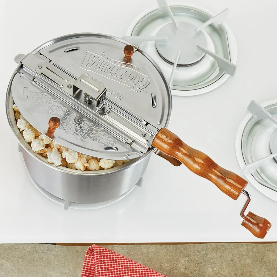 Whirley-Pop Stovetop 6 Quart Popcorn Popper