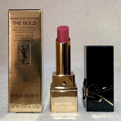 Yves Saint Laurent Rouge Pur Couture The Bold Lipstick 12 Nu Incongru MINI .02oz