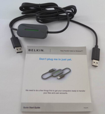 BELKIN EASY TRANSFER CABLE FOR WINDOWS 7