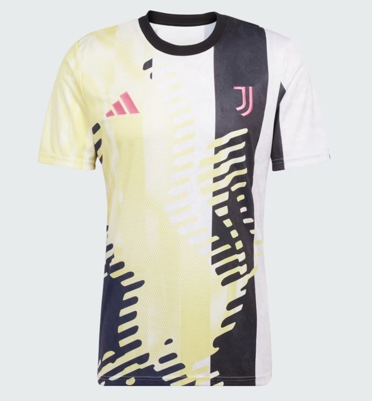 Adidas Juventus 24 / 25 Pre Match Jersey White JE4307 Mens Size M