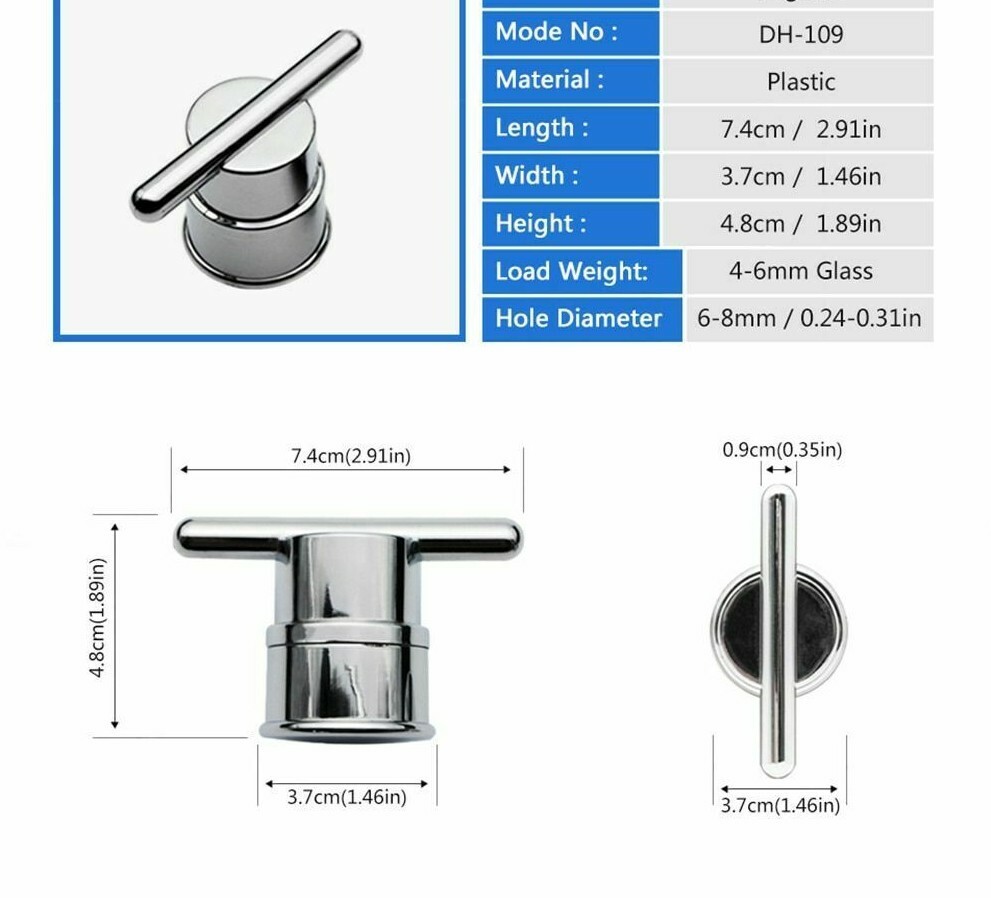 Shower Door Handles Home Furniture Sliding Doors Accessory Plastic