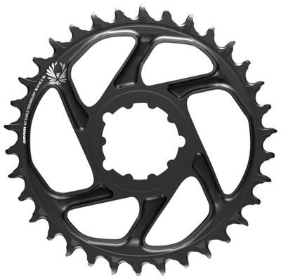 SRAM X-Sync 2 Eagle SL Direct Mount Chainring 36T 6mm Offset, Black with Gray