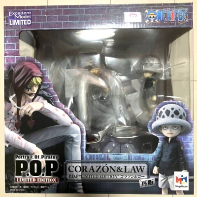 One Piece Corazon & Law Figure P.O.P Portrait Of Pirates LIMITED EDITION Japan