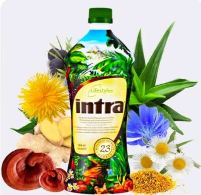 INTRA JUICE Lifestyles Supplement 1 bottle for $45 FAST FREE SHIPPING 