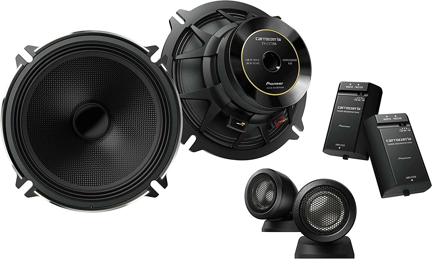 Pioneer Car Speaker Carrozzeria TS-C1730S-2 17cm Separate 2 Pioneer Car Speaker Carrozzeria TS-C1730S-2 17cm Separate 2