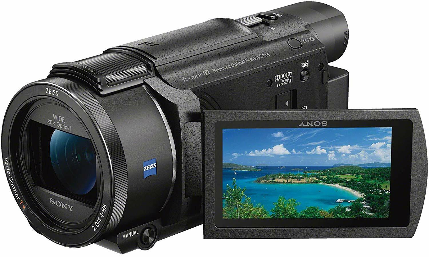 Sony Handycam FDR-AX53 Wi-Fi 4K Ultra HD Video Camera Camcorder   GP ...