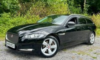 JAGUAR XF 2.0 T 250*PORTFOLIO ESTATE*Xenons-Meridian-FSH-ULEZ-Cam-Pronav*Superb
