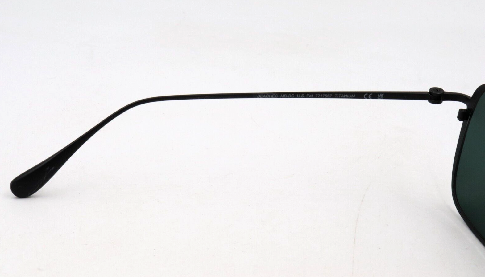 Pre-owned Maui Jim Beaches Asian Fit Aviator Gray Polarized Sunglasses 541n-2m $379 In Lc: Neutral Gray