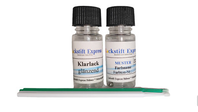 Touch-Up Set Suitable for Tesla, Pmng Neu-112E Steel Grey Met Clear Varnish