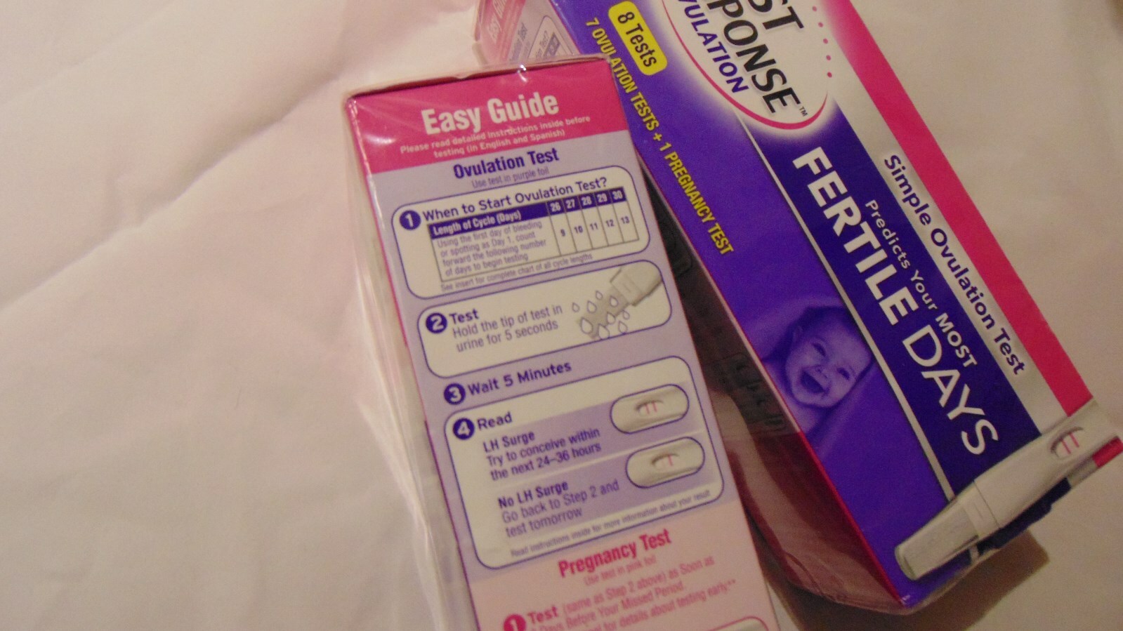 LOT OF 2 First Response Combo, 1ct Pregnancy + 7ct Ovulation Exp 2020