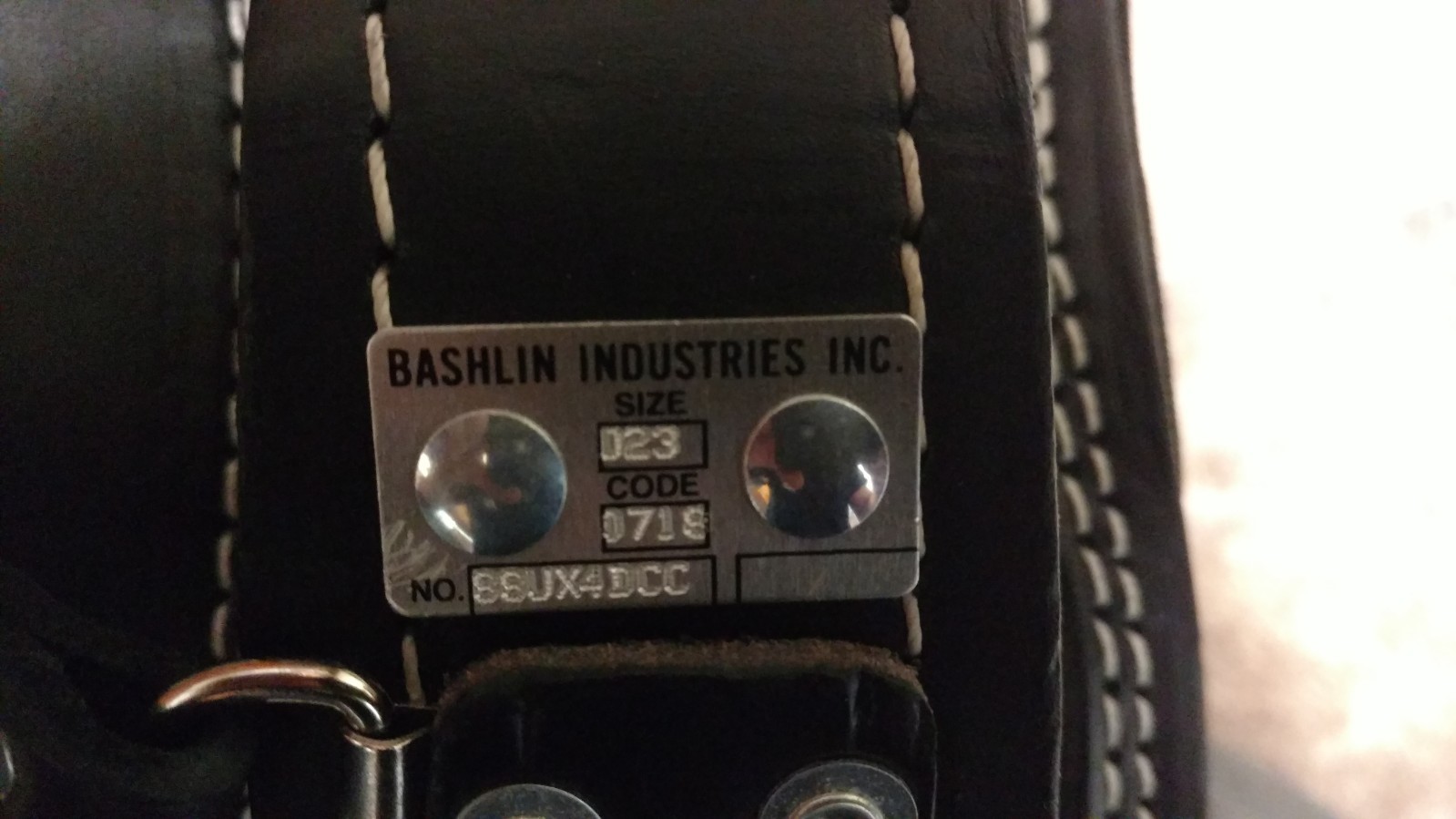 Bashlin lineman belt 88ux4dcc size D23 with pouches