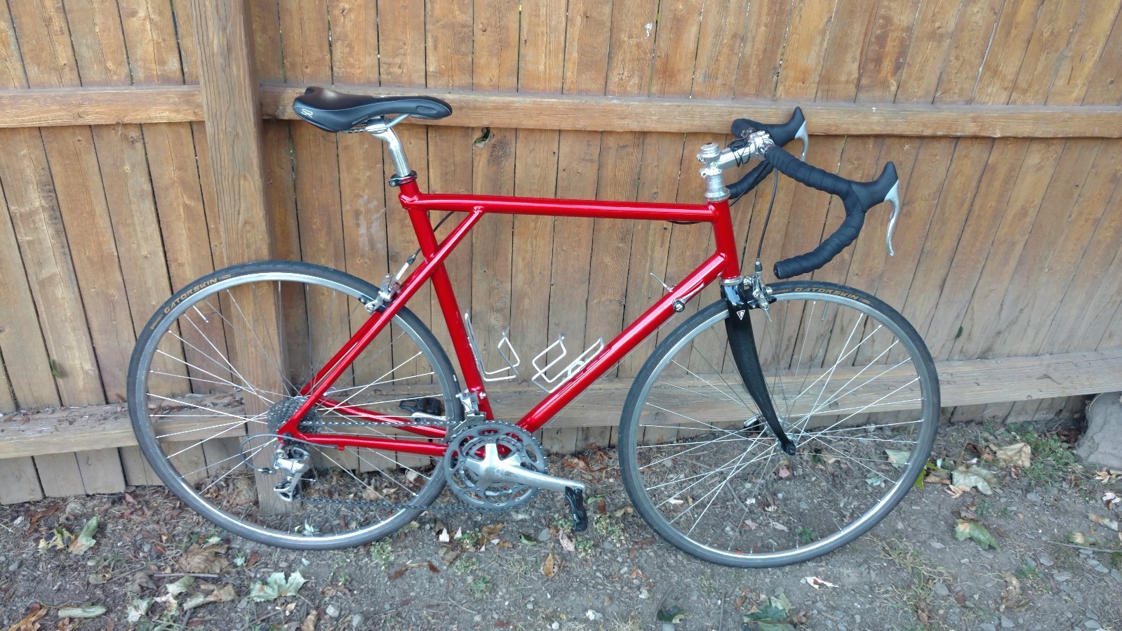 GT Road Bike. Powder coat red with Shimano Ultegra .