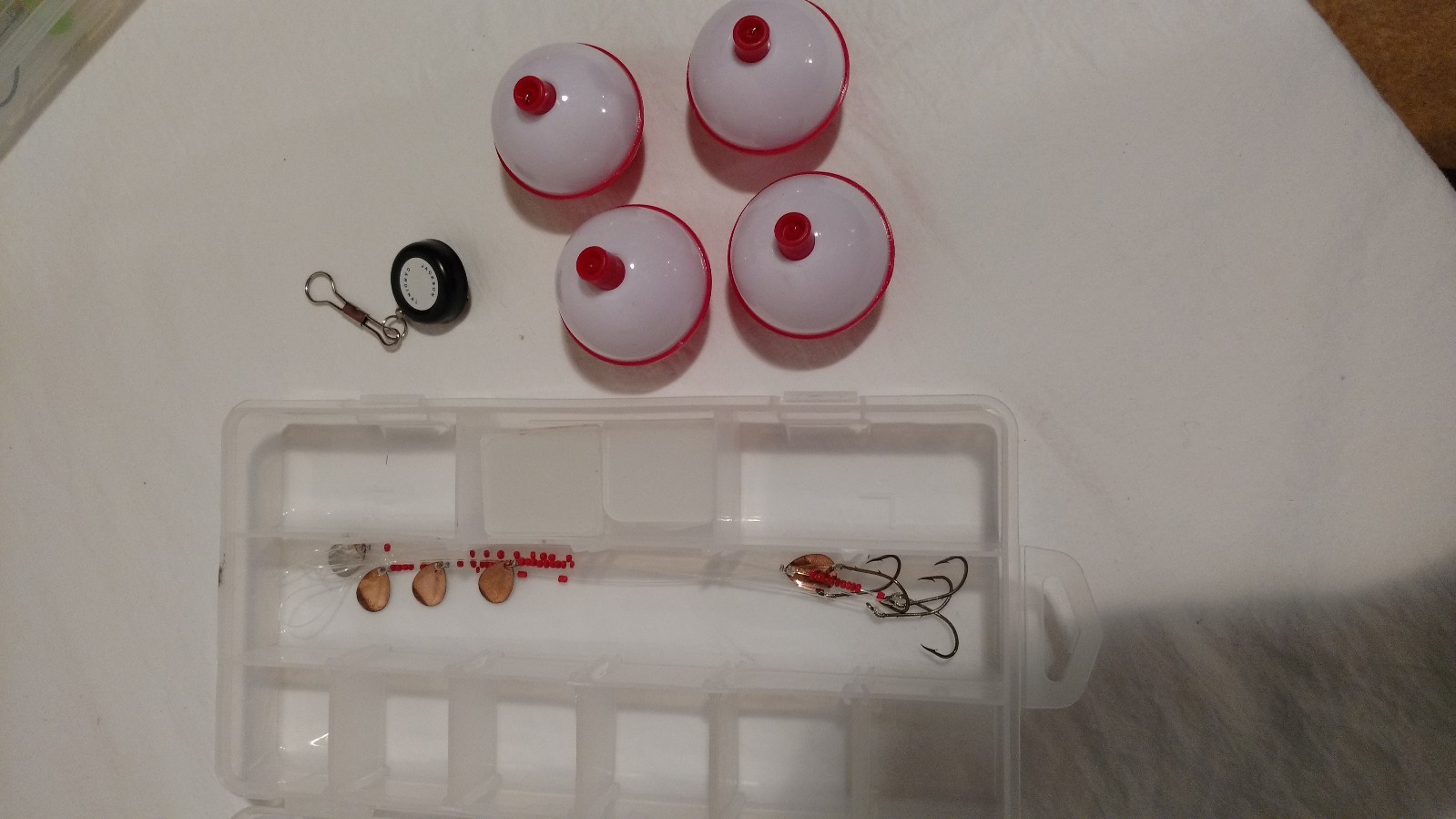 New Berkley Fishing Bag with 2 Tackle Trays, Sheath, Hooks, Etc, Lots of Extras