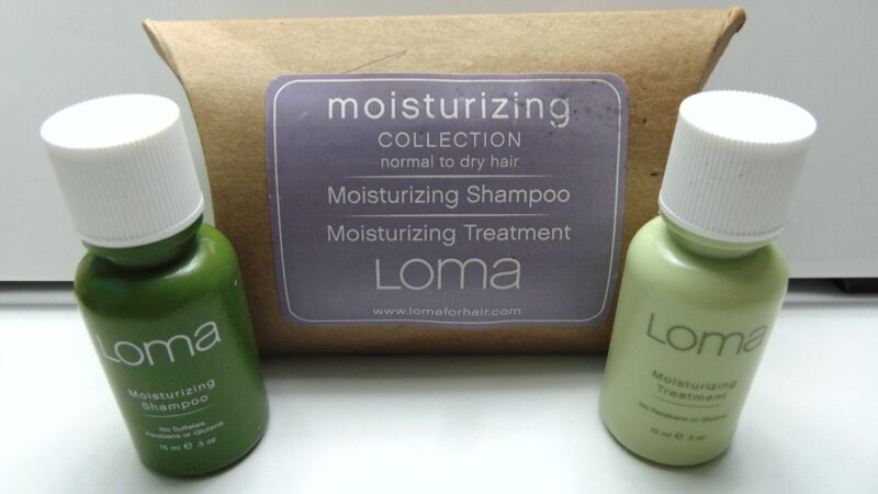 LOMA Shampoo & Treatment MOISTURIZING treatment collection HTF Go Kit # 2