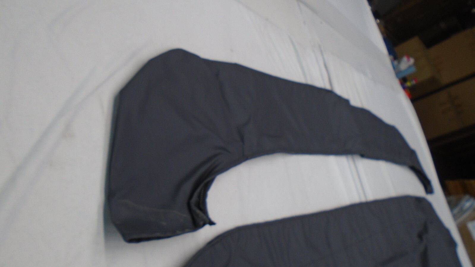 SPORTCREATION 2C4985 2 BOW CONVERTIBLE BIMINI TOP W/WINDSHIELD & BOOT GREY BOAT