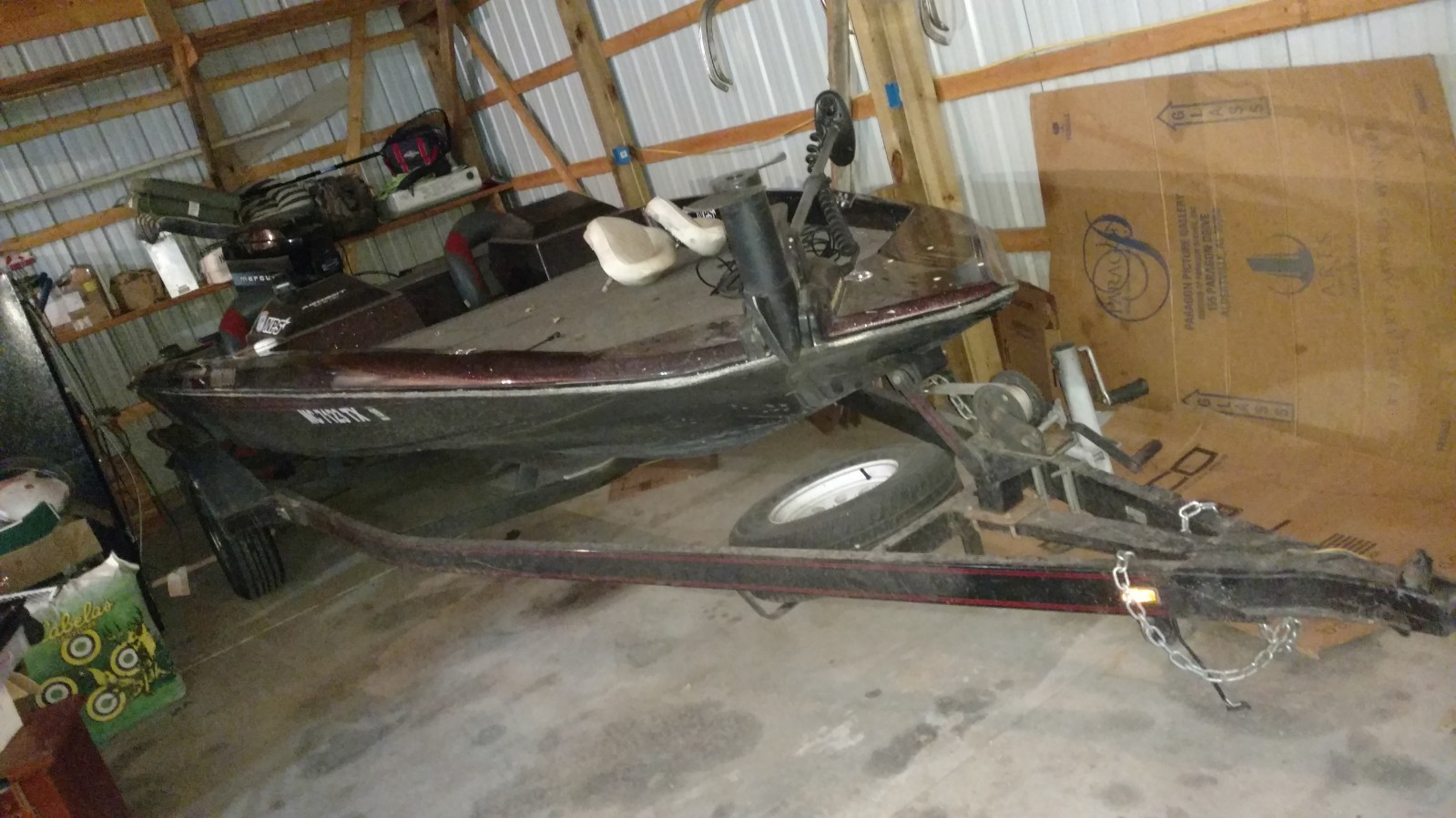 1994 19 foot Swift bass boat