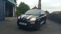 FIAT PANDA ...1.2 PETROL..5 DOOR...5 SPEED...BLACK...£35 TAX