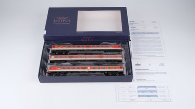 Liliput H0 L133151 Dieseltriebwagenzug BR 614/914 DB 3  tlg. Gleichstrom