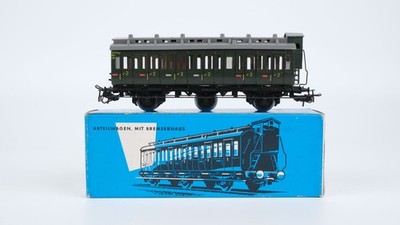 Märklin H0 4005 Abteilwagen mit Bremserhaus 2. Kl.