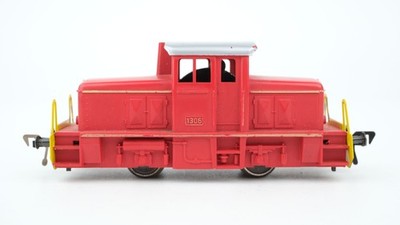 Fleischmann H0 1306 Diesellok Rangierlok O.K Rot Gleichstrom