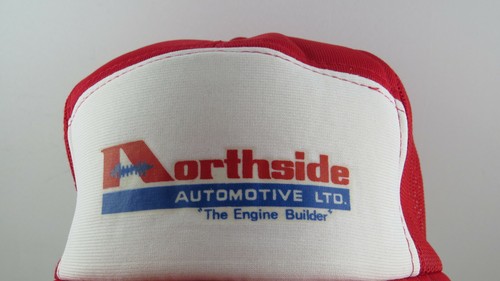 Vintage Trucker Hat - Northside Automotive - Double Extra Panel - Adult Snapback