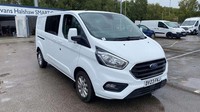 2023 Ford Transit Custom 2.0 EcoBlue 130ps Low Roof D/Cab Limited Van PANEL VAN 