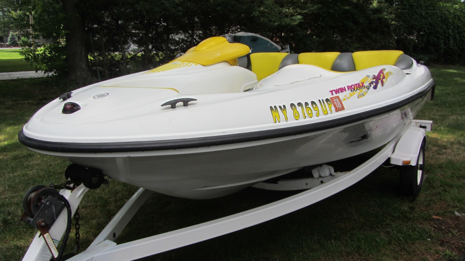 1997 SeaDoo Speedster Jetboat - Twin Rotax Engines.