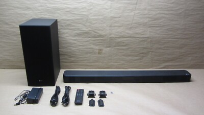 LG SLM5Y 2.1 Channel High Res Audio Sound Bar with DTS Virtual: X, Black