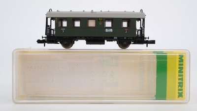 Minitrix N 13136 Lokalbahnwagen 2./3. Kl BCi DRG