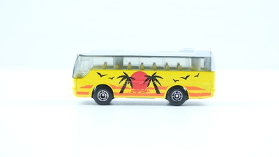 Matchbox 1:140 Modelbus Ikarus Coach Tropical Paradise Palm Trees good condition