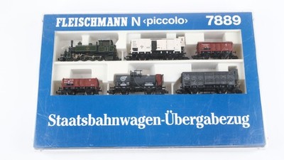 Fleischmann N 7889 Staatsbahnwagen-Übergabezug