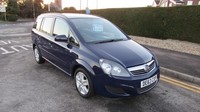 2013 Vauxhall Zafira 1.6i [115] Exclusiv 5dr MPV Petrol Manual