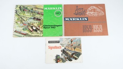 Märklin Katalog 1959 Gleisbuch 1965 Signalbuch 1969
