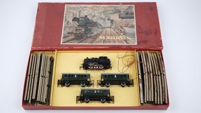 Märklin H0 3100 Personenzug mit Gleisoval M-Gleis Wechselstrom (unvollständig)