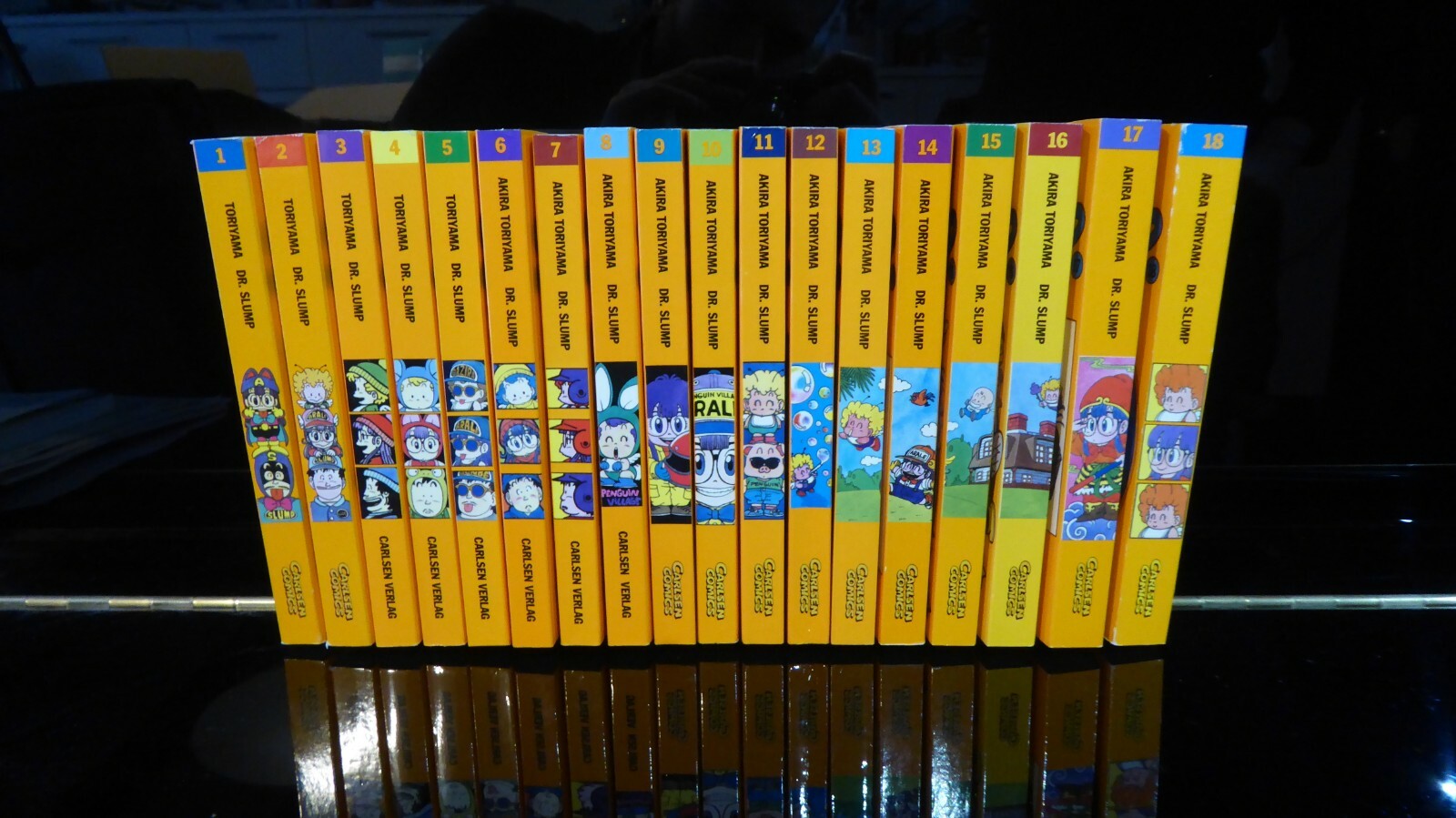 Dr. Slump Manga Comic / komplette Sammlung / Band 1-18 / ungelesen / TOP Zustand