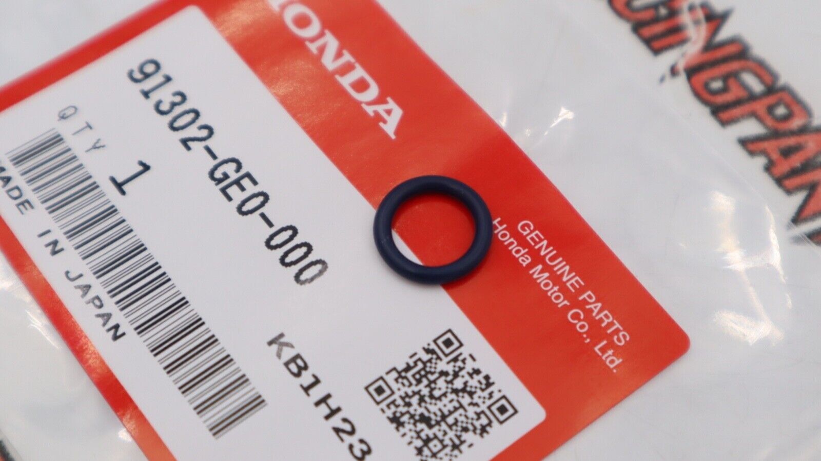 Genuine Honda Civic Accord Fit CR-Z Dipstick Tube O-Ring