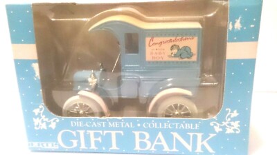 Ertl 1905 Ford Die Cast Collectible Gift Bank Baby Boy Bank 1/25 scl New-Sealed