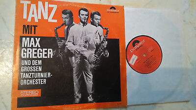 Max Greger Danza Con Raro 10INCH LP Polydor Club-Sonder Mono
