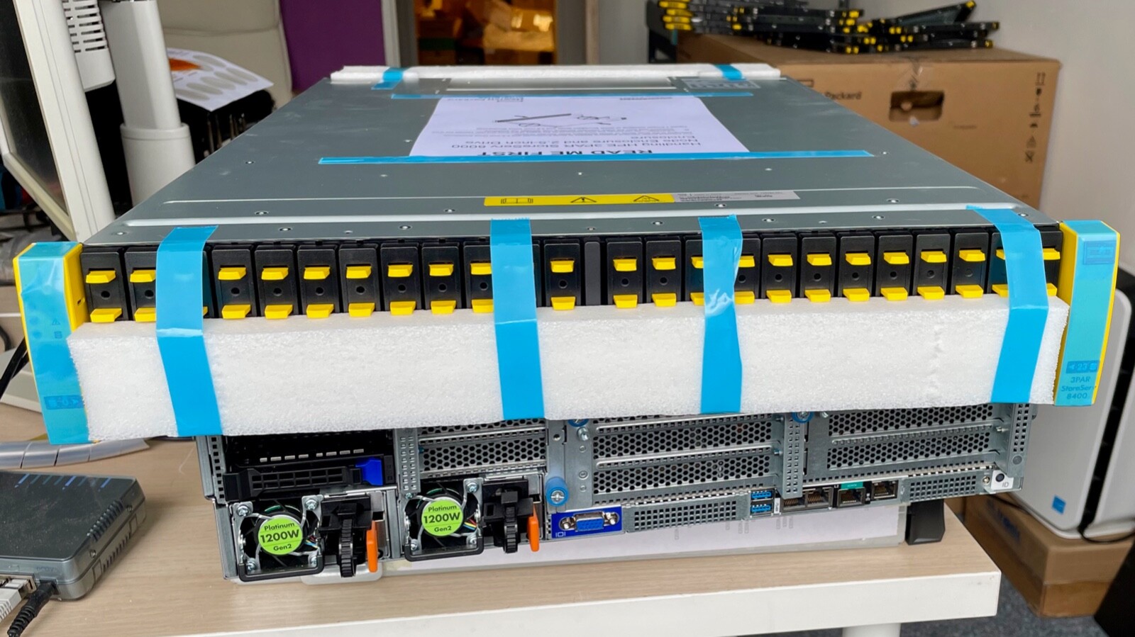 たけ Bayou HP 2枚 3ED 英語 HP HPE 3PAR SAN StoreServ 8400 2N H6Y96B H6Z02B All
