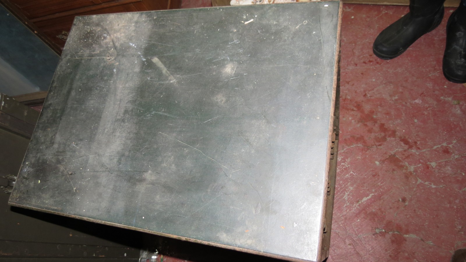 Vintage 30 Drawer Floor Library Card Catalog Cabinet Industrial Parts Bin