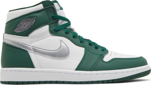

[DZ5485-303] Мужские кроссовки Air Jordan Retro 1 High OG Gorge Green, Gorge green/metallic silver