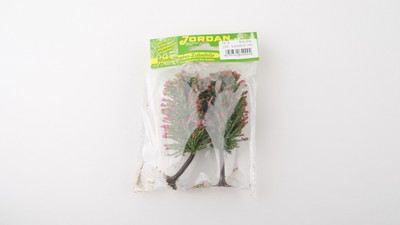 Jordan H0 Nr. 4 Bäume rot blühend, 2 Stück