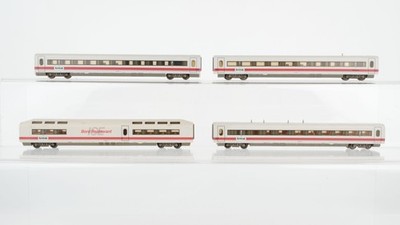 Fleischmann N Konvolut ICE Speisewagen Großraumwagen 1./2. Kl. DB (Kupplungen fe