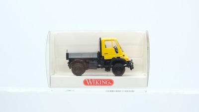 Wiking H0 3720133 Unimog U 400 gelb/grau/schwarz