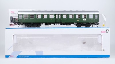 Lenz Spur 0 41220 Umbauwagen grün 2Kl. 