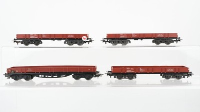 Märklin H0 Konvolut Niederbordwagen 4achsig DB (Abbrüche)
