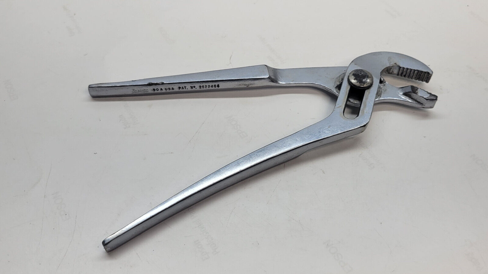 SNAP ON USA 2622464 SLIP JOINT CHANNEL LOCK ADJUSTABLE SNAP ON USA 2622464 SLIP JOINT CHANNEL LOCK ADJUSTABLE