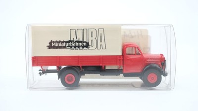 Brekina H0 Borward B 4500 LKW Pritsche/Plane MIBA Miniaturbahnen