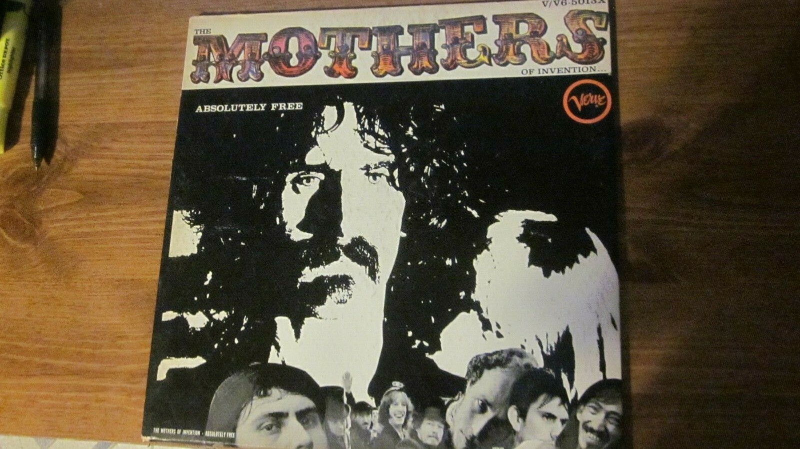 米LP Mothers Of Invention Absolutely Free V5013 VERVE /00400 The Mothers of Invention - Absolutely Free (1967 LP Verve V6
